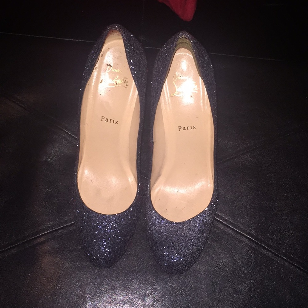 Authentic Christian Louboution wedges!